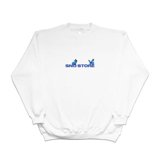 Butterfly Crewneck - White