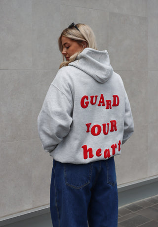 Guard Your Heart Hoodie - Cherry Puff