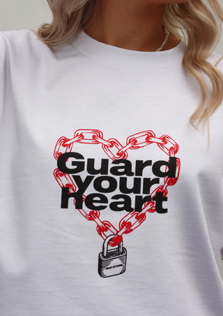 Guard Your Heart Tee - White